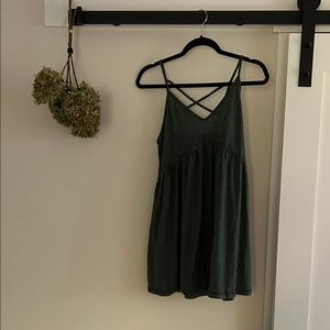 SHEIN Dark Green Strappy Camisole